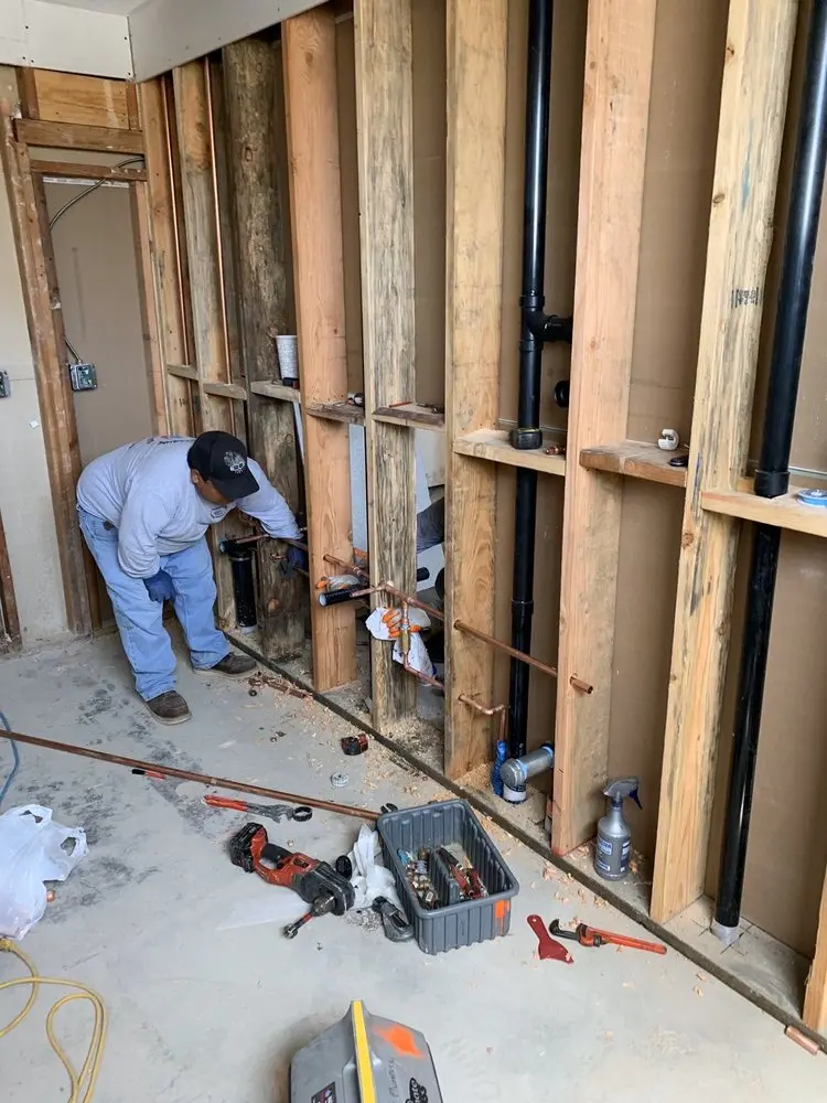 Commercial rough-in plumbing for Water Heater Replacement in Airline Park Estates